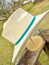 Image 3 of Turquoise Engraved Hat Band