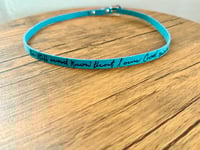 Image 1 of Turquoise Engraved Hat Band