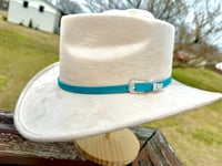 Image 2 of Turquoise Engraved Hat Band