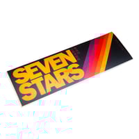 SEVENSTARS "the analog universe" STICKER I