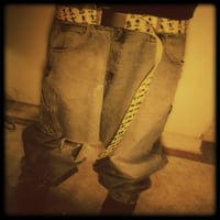 Image 2 of AOP BELTS