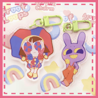 Image 1 of Digital Circus Keychain