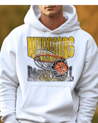 Warriors Basketball Hoodie-Distressed