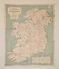 Image 3 of Antique Map Of Ireland 'Geographia' c.1920s