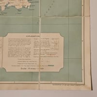 Image 4 of Antique Map Of Ireland 'Geographia' c.1920s