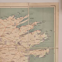 Image 9 of Antique Map Of Ireland 'Geographia' c.1920s