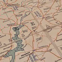 Image 10 of Antique Map Of Ireland 'Geographia' c.1920s