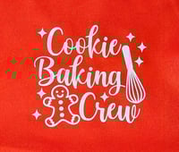 Image 2 of Cookie Baking Crew Youth Ginger Red 2 Pocket Apron