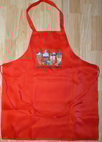 Image 1 of Christmas Drinks Red 2 Pocket Apron