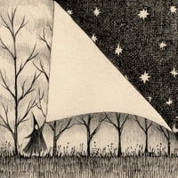 Image 4 of Traveling Witch Sticker and Postcard Pack