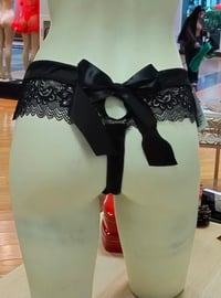 Image 4 of Red crotchless panty 