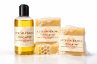 Image 2 of Honey & Oats Bar & 8oz. Shower Oil