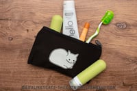 Anxiety Cat - Cat Loaf Zip Pouch