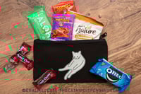 Anxiety Cat - Sitting Cat Zip Pouch