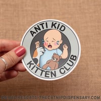 Anti Kid Kitten Club Sticker