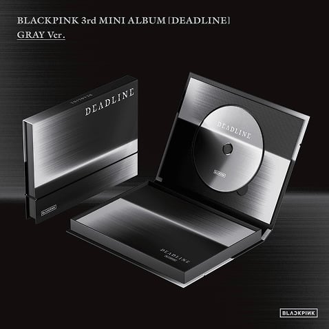 Image of [PRE-ORDER] Blackpink ‘DEADLINE’ GRAY Ver. + Weverse Shop POBs