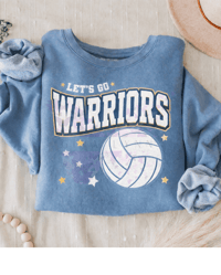 Warriors Volleyball w/stars crew