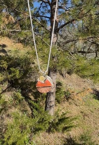 Image 1 of Sonora Sunrise Mountain Range Mixed Metal necklace 