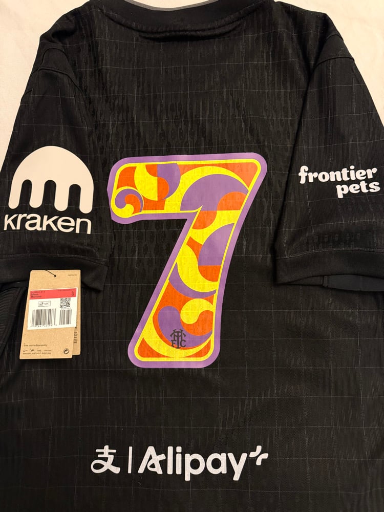 Image of PRE ORDER: NEW Tottenham Hotspur “SON 7” 2025/26 Away Vaporknit Shirt, Korean Tour (L)