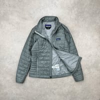 Image 3 of  Patagonia Nano Puff Jacket Grey Small Womens 