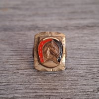 Image 1 of Lucky Horseshoe Ring, c. 1940s
