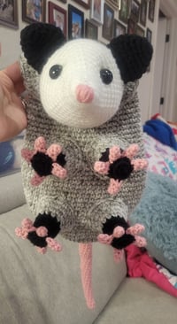 Image 1 of Custom Opossum Bag
