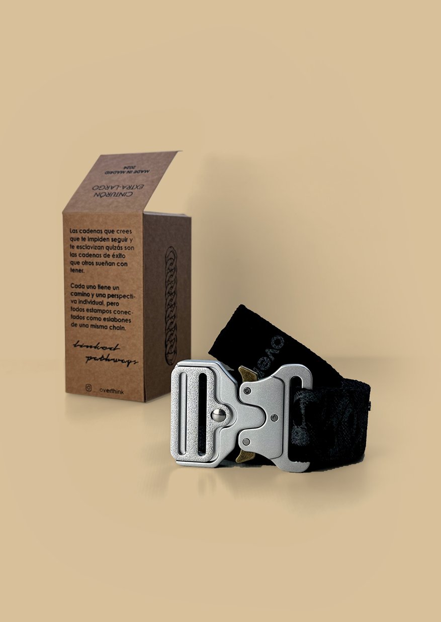 Image of BLACK linked pathways belt