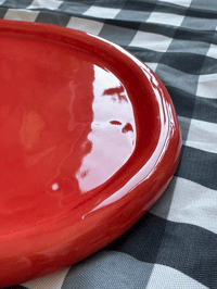 Image 2 of Blob dish in coral