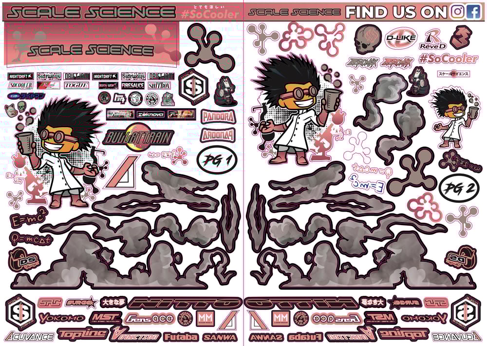 DESIGN 9 MAD SCIENTIST LIVERY (STANDARD) ***PRE-ORDER*** 