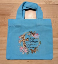 Chose Blessed Forgiven Redeemed Tiny Tote Gift Bag