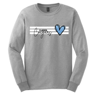 Toddler Heather Grey Long Sleeve Tee