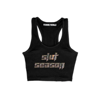 SLUT     SEASON     RHINESTONE     BABYGIRL     TANK     TOP    