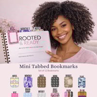 Image 1 of Bookmarks Mini Tabbed - Coa*h set of 12