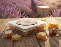 Image 1 of 4x4 combed honey