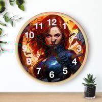 Image 1 of Red Hero Clock