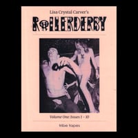 Image 1 of Lisa Crystal Carver "Rollerderby Volume One: Issues 1 - 10" Zine (Tribe Tapes)