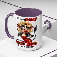 Image 2 of Multicolor Funny Cow Mug