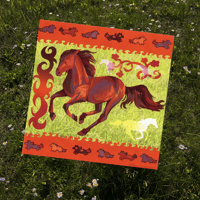 Image 2 of year of the horse print