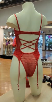 Image 3 of Red Net Teddy 