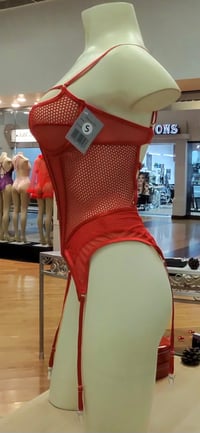 Image 2 of Red Net Teddy 