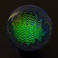 Image 2 of UV Rainbow Thunderbolt Raked Marble