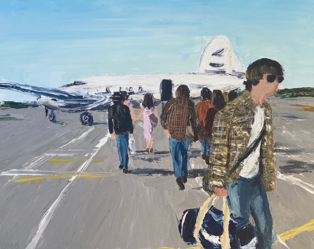 Image of Almost Famous (original on canvas)