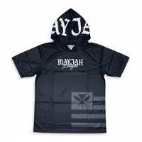 Image 1 of Mayjah " Grit" Collection - Black: SS Hoodie 