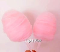 Image 1 of Artificial Cotton Candy on a Cone