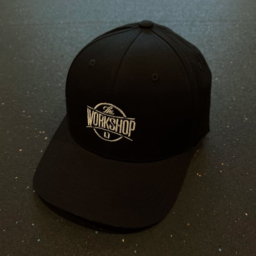 Image of The Workshop 6 Panel Flex Fit Black