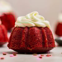 Red Velvet Mini Bundt Cake