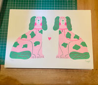 Image 1 of A4 Staffordshire Dog Riso