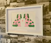 Image 3 of A4 Staffordshire Dog Riso