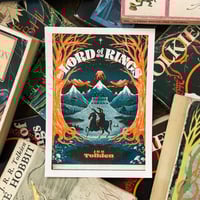 THE LORD OF THE RINGS - Bruce Mackay *Riso Print*
