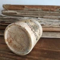 Image 4 of Gorgeous Weathered Antique Sainsbury's Pot